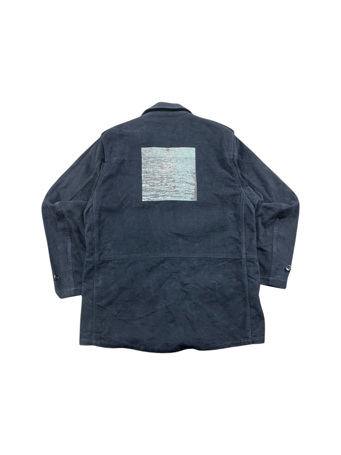 CYCLE (MADE IN JAPAN) 백프린팅 스웨이드 자켓 상품이미지1