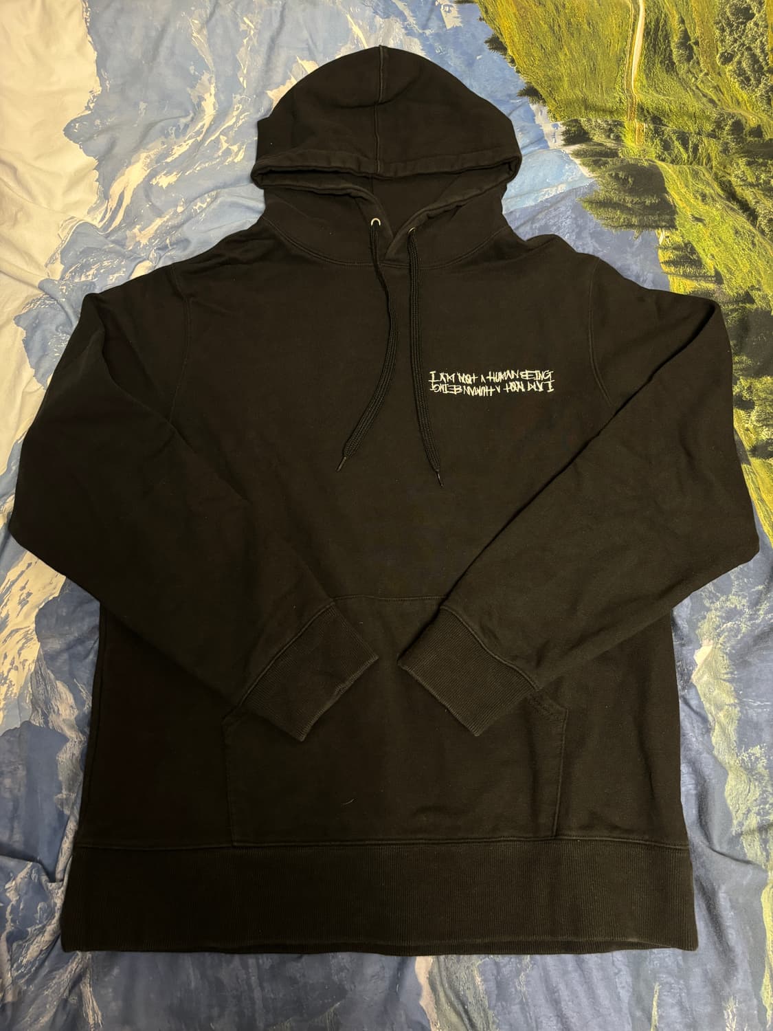 [i am not a humanbeing] hoodie 상품이미지2