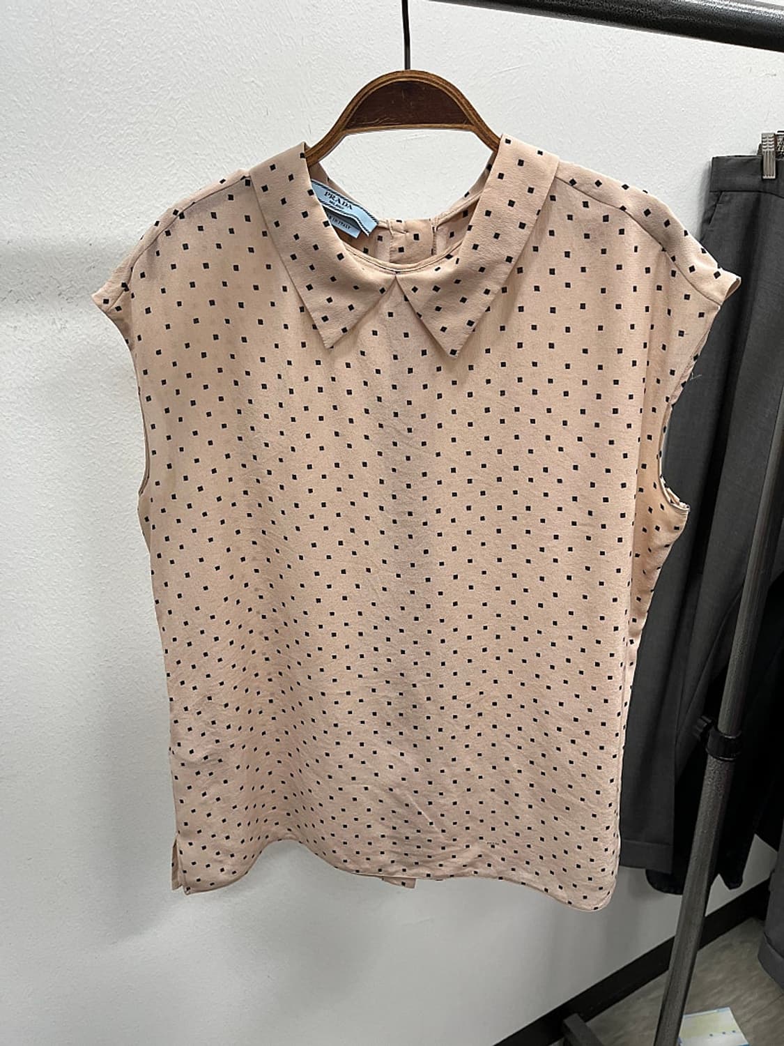 여) 프라다 실크 블라우스  상품이미지3