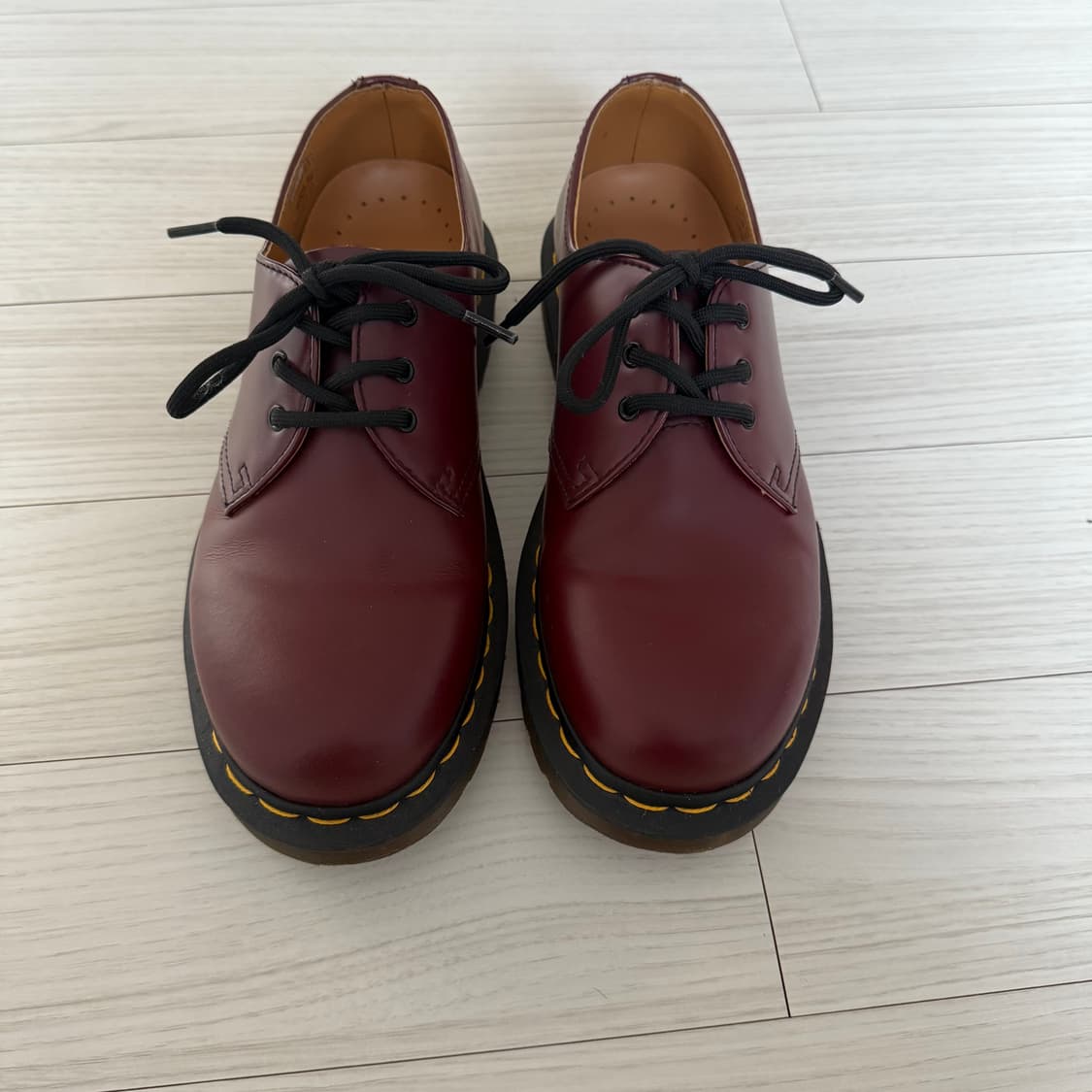 닥터마틴 1461체리레드220-230 새상품급 상품이미지1