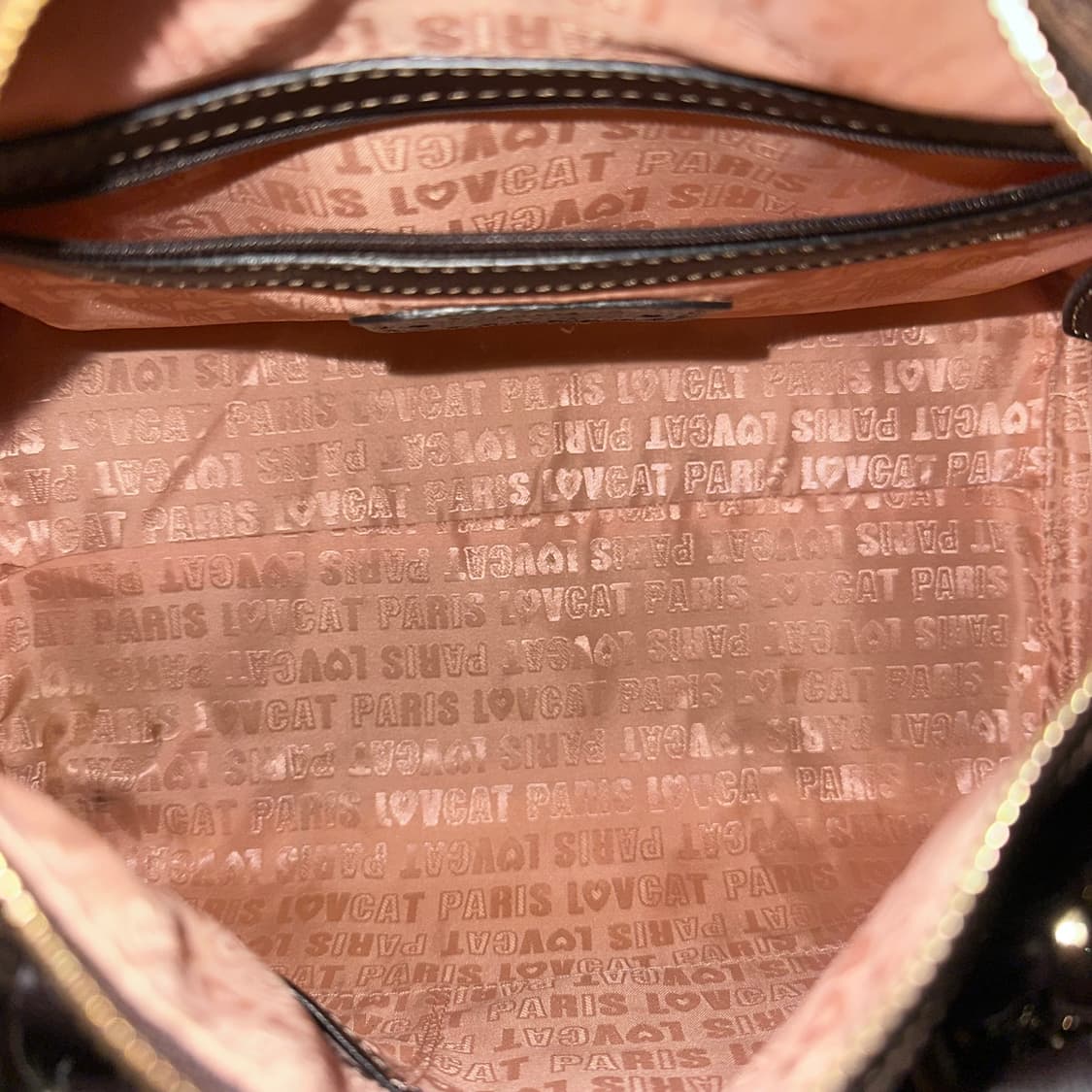 LOVCAT 러브캣 오네갸루 하트 패턴 토트백 보스턴백 모노패턴 빈티지 상품이미지6