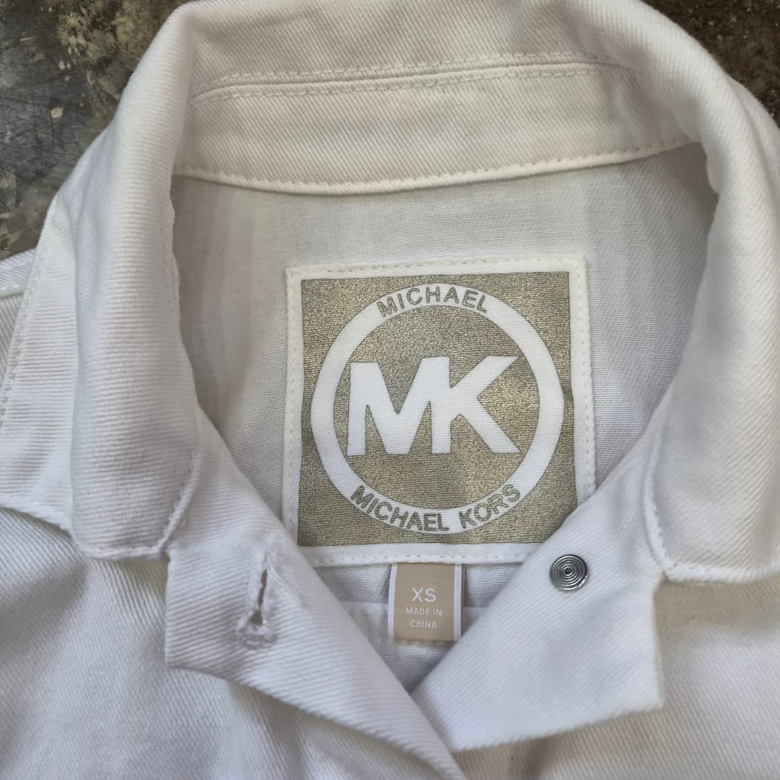 55) 마이클코어스 화이트 데님자켓 청자켓 상품이미지3