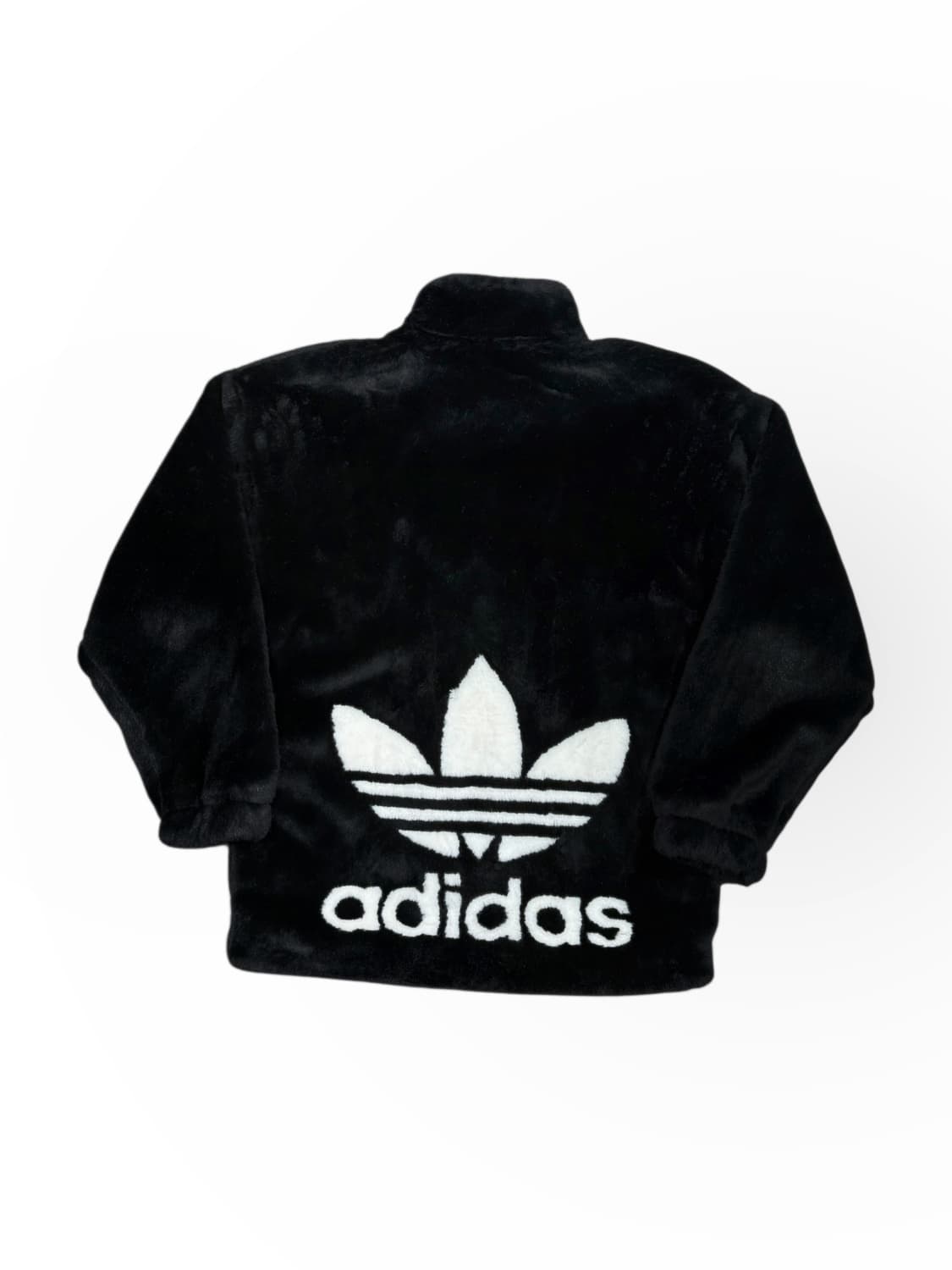 Adidas 아디다스 트레포일 페이크 퍼 자켓 상품이미지1