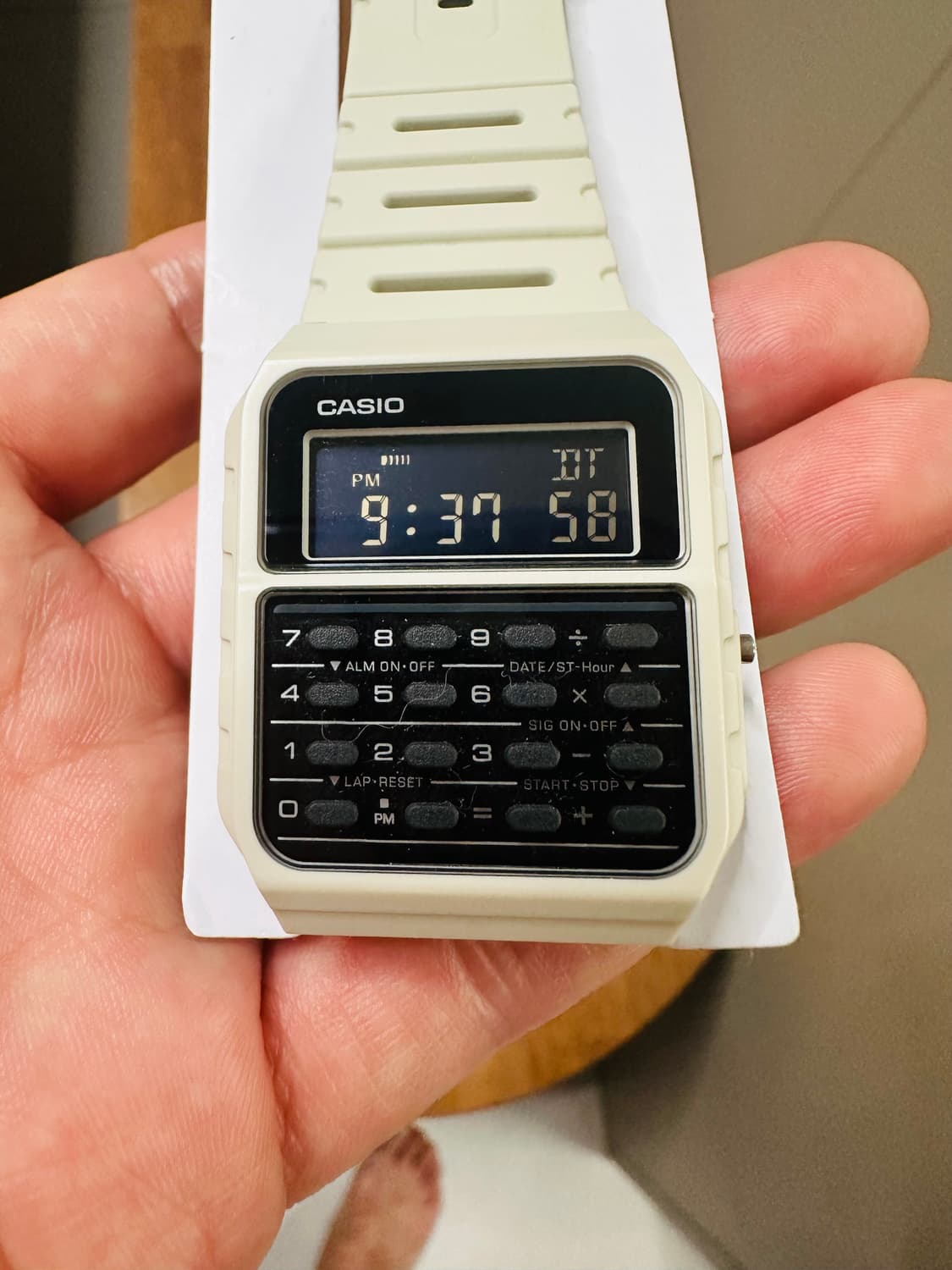 [새상품/무배] 카시오 전자계산기 손목시계 CA-53WF-8B 상품이미지2