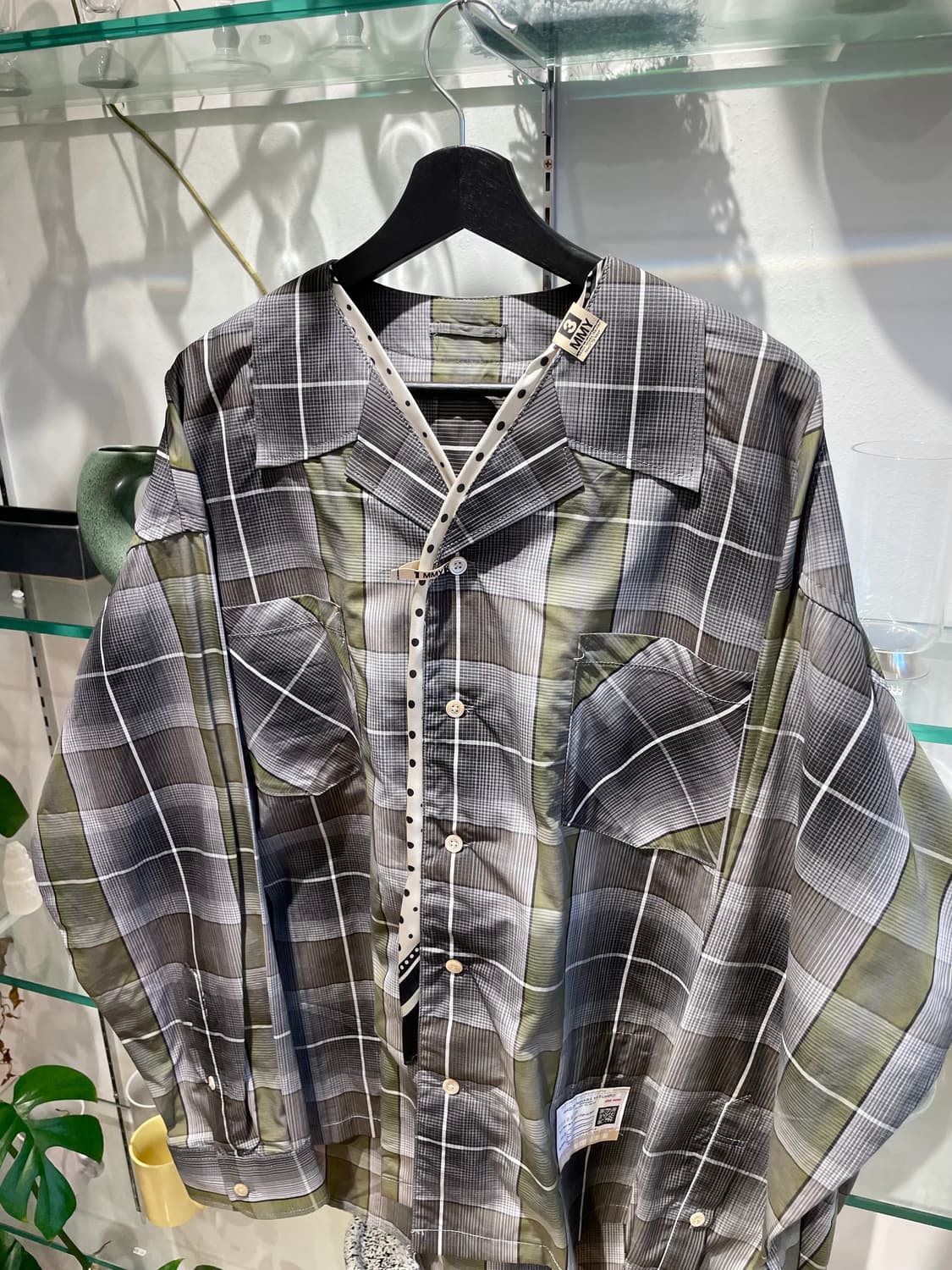 미하라야스히로 scarf shirt 상품이미지3