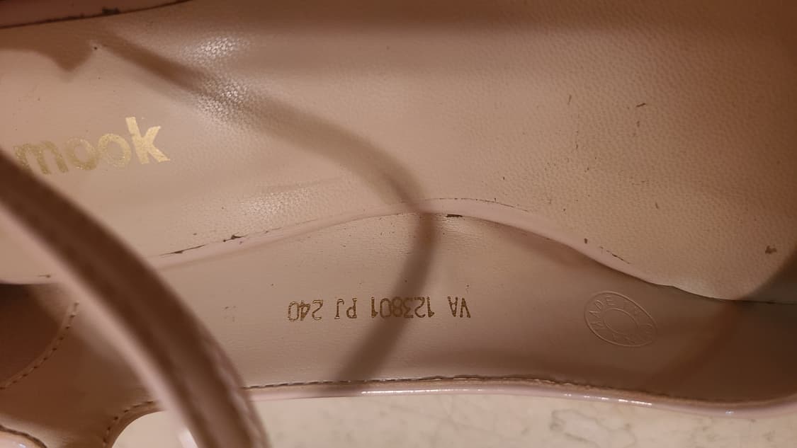 엠무크 핑크 메리제인 구두 240 상품이미지7