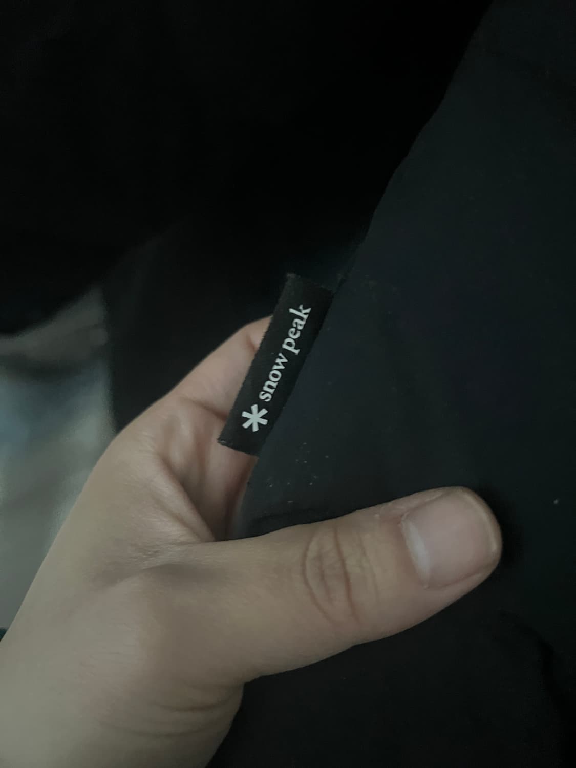 스노우피크 블랙 패딩 자켓 상품이미지3