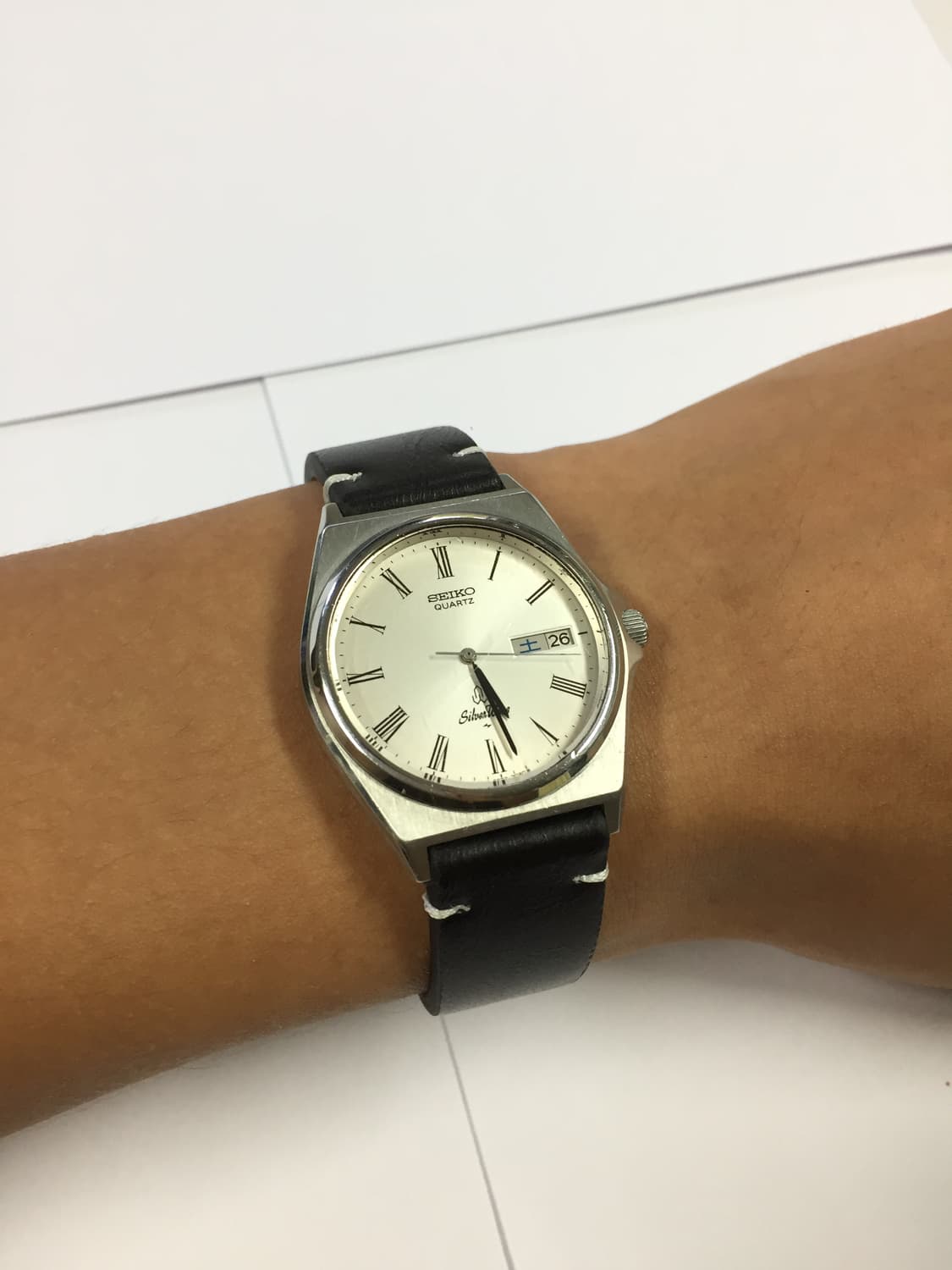 80s seiko silver wave roman index ver.2 상품이미지1