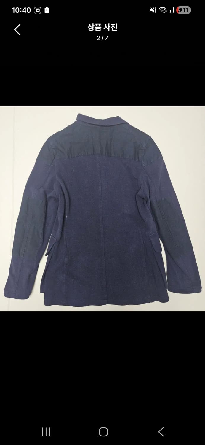 (무료배송) 나이젤카본 네이비 호스피탈 자켓(말로리디테일) / 50사이즈 상품이미지2