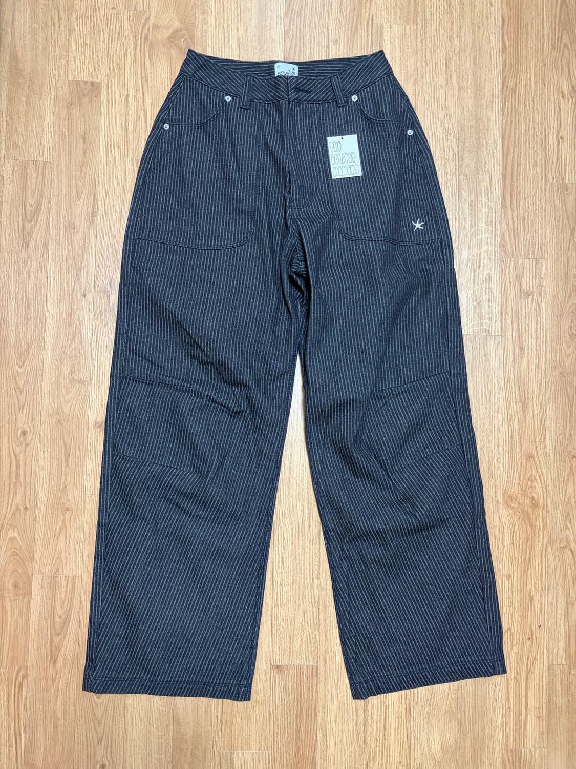 더콜디스트모먼트 스트라이프 팬츠 상품이미지3