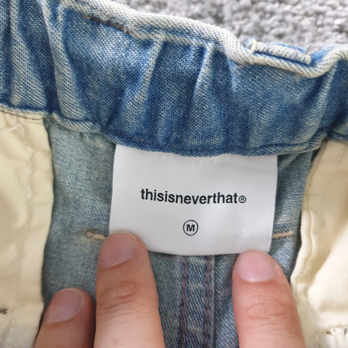 thisisneverthat 카고 데님 팬츠 상품이미지3