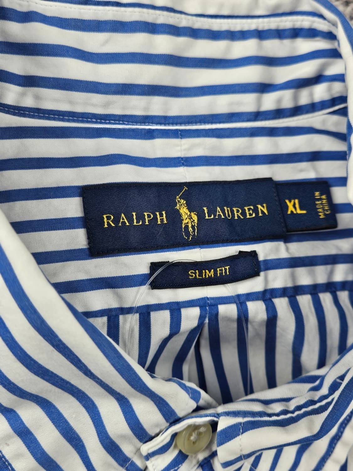폴로랄프로렌 슬림핏 스트라이프 패턴 셔츠 ( XL ) / 11085 상품이미지9