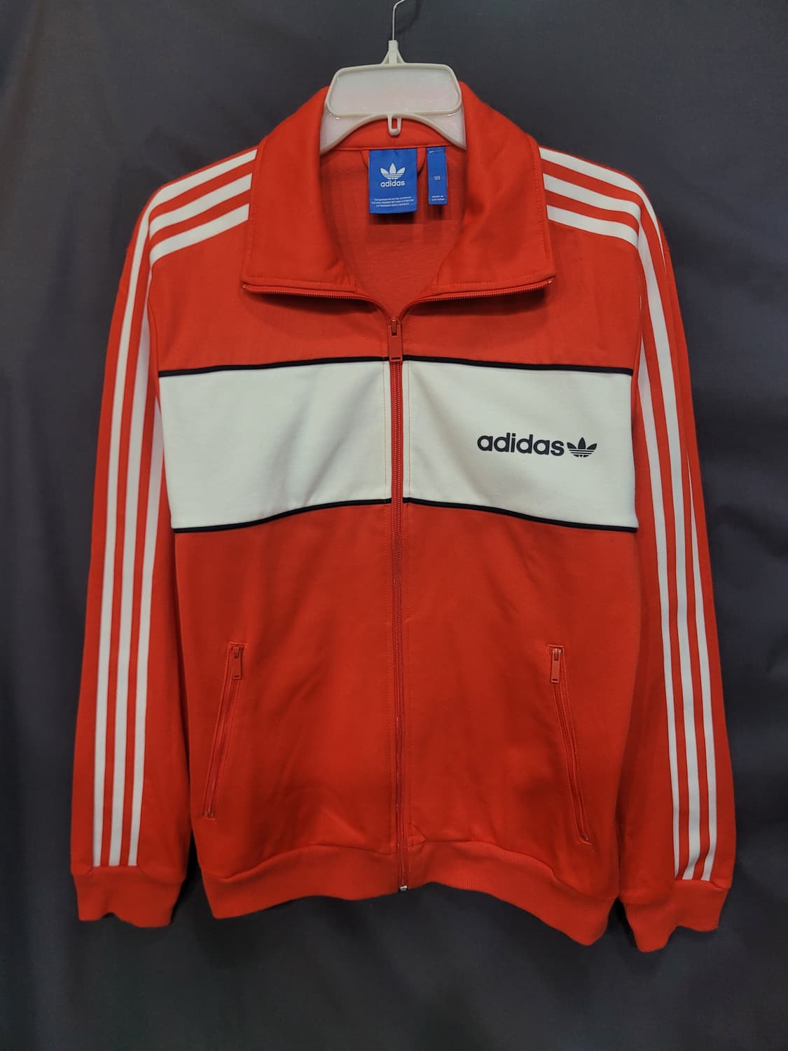 아디다스 불꽃 파이어버드 레터링 빨흰 트랙탑 져지  상품이미지7