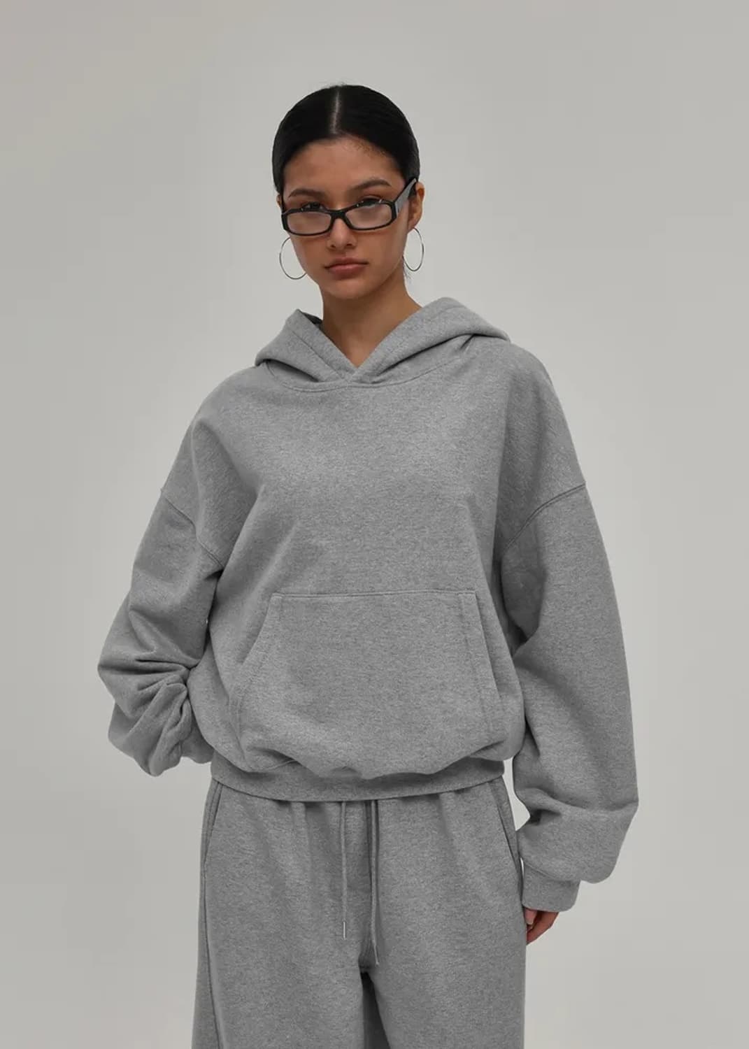 블랙업 헤비스웨트 오버핏 후디 후드티  상품이미지5