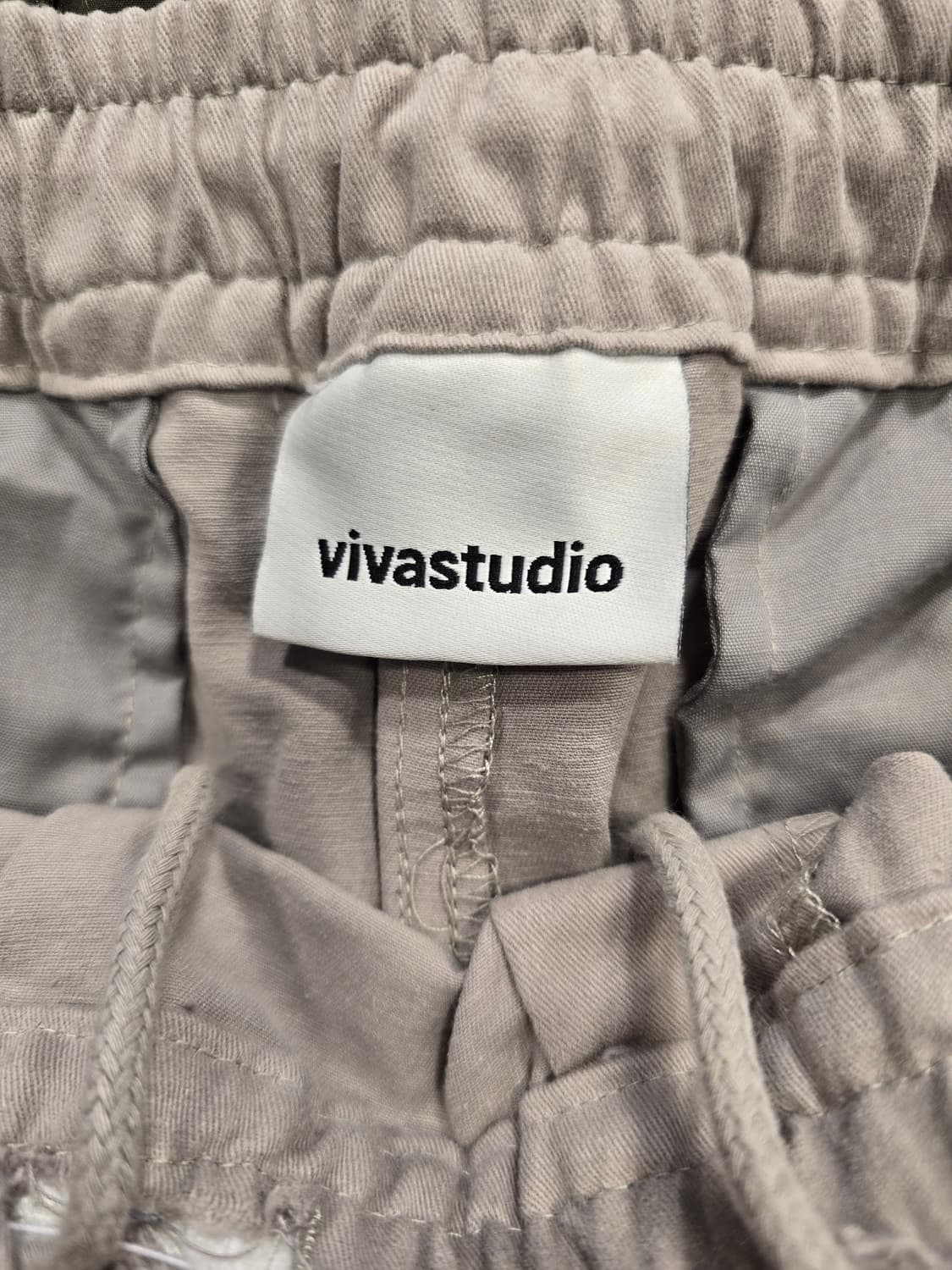 비바스튜디오 버튼 파라슈트 코튼 팬츠 L(29~30) 상품이미지9