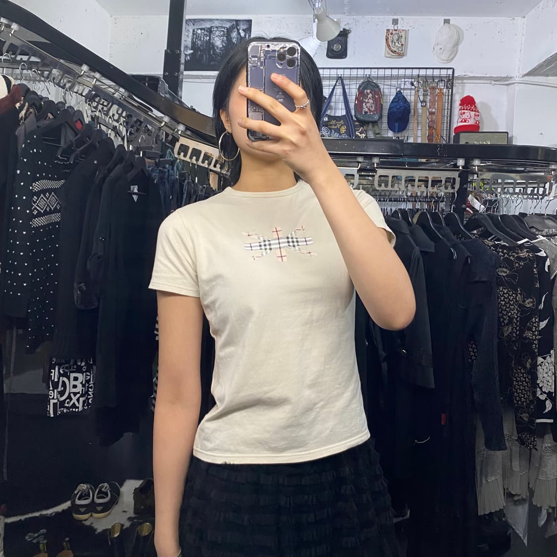 Burberry 런던 로고프린팅 반팔티셔츠 상품이미지1