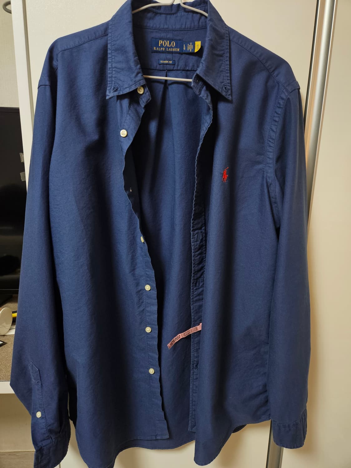 정품 폴로랄프로렌 네이비 셔츠 L사이즈 상품이미지1