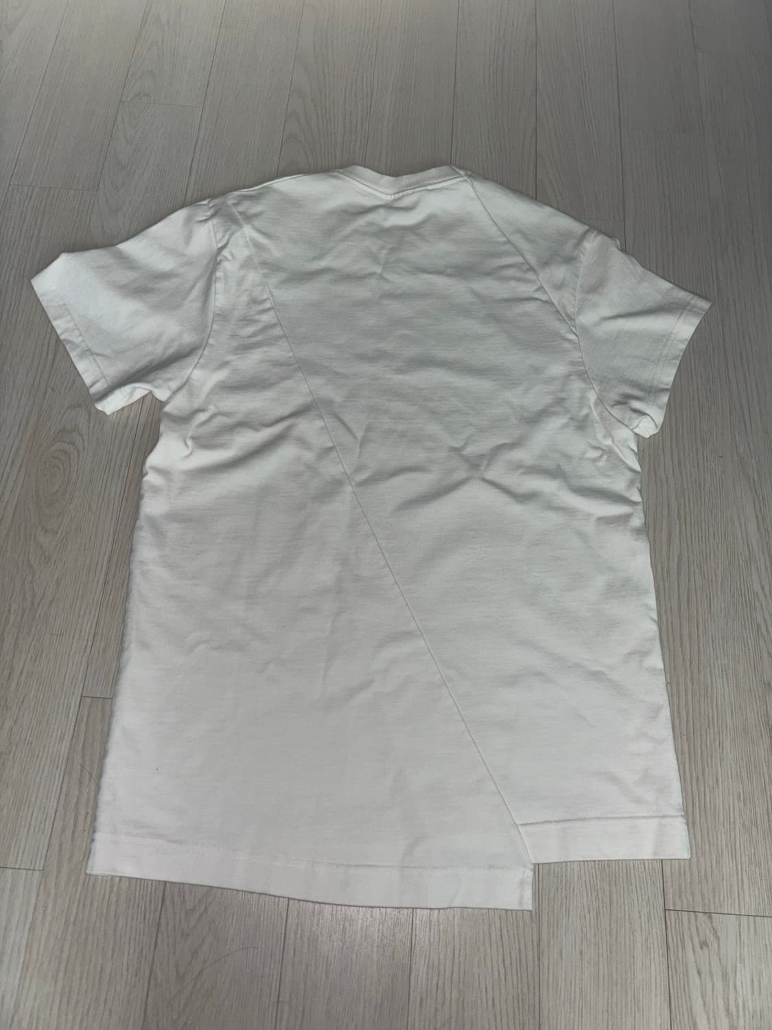 (S) 베트멍 18SS 여성 컷업 로고 라운드 반팔 상품이미지2