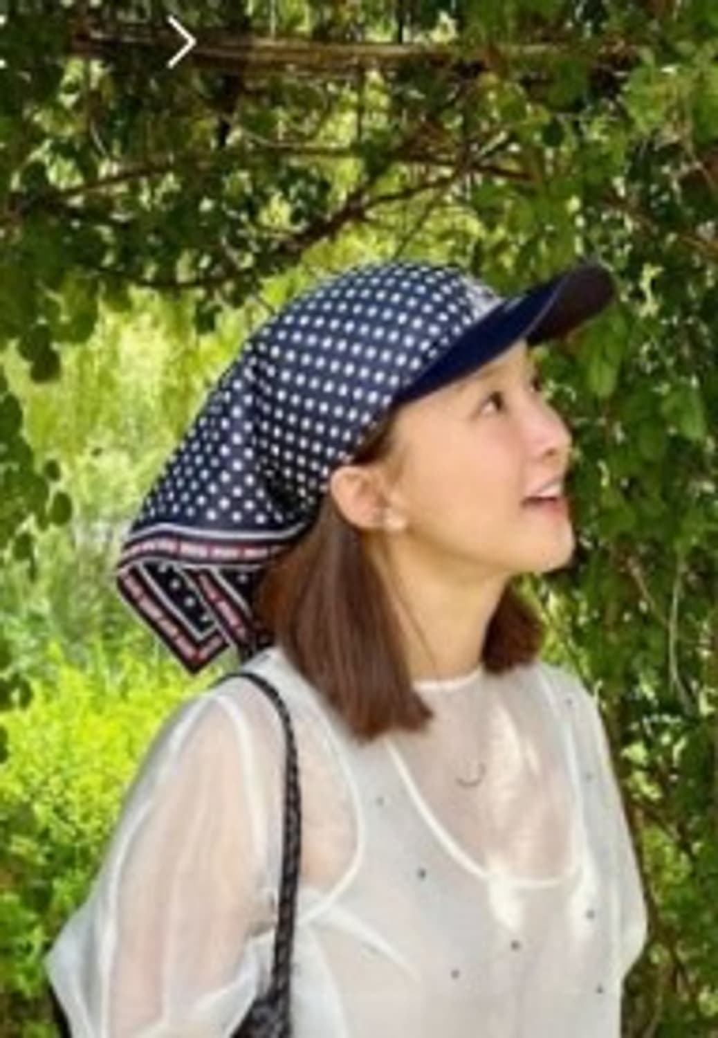 미우미우 도트 실크 스카프(거의새것) 상품이미지2