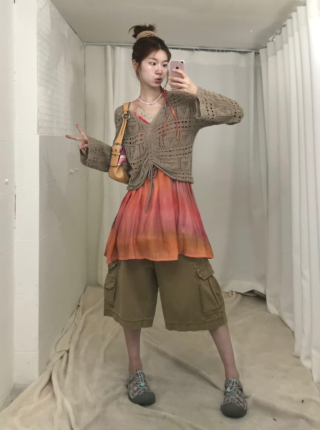 🪸 빈티지 보헤미안 히피 하구미 코디 세트 상품이미지1