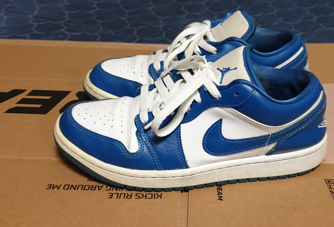나이키 조던1 로우 다크 마리나 블루 (255) 상품이미지2