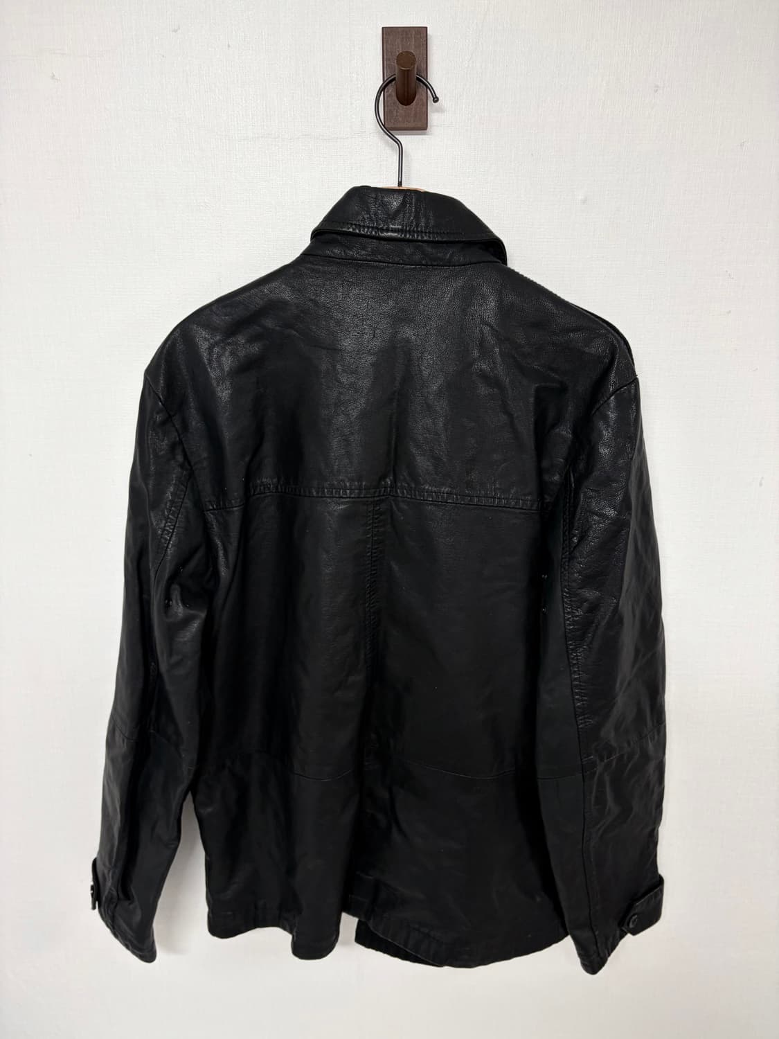 xl) 자라 맨 가죽 자켓 상품이미지2