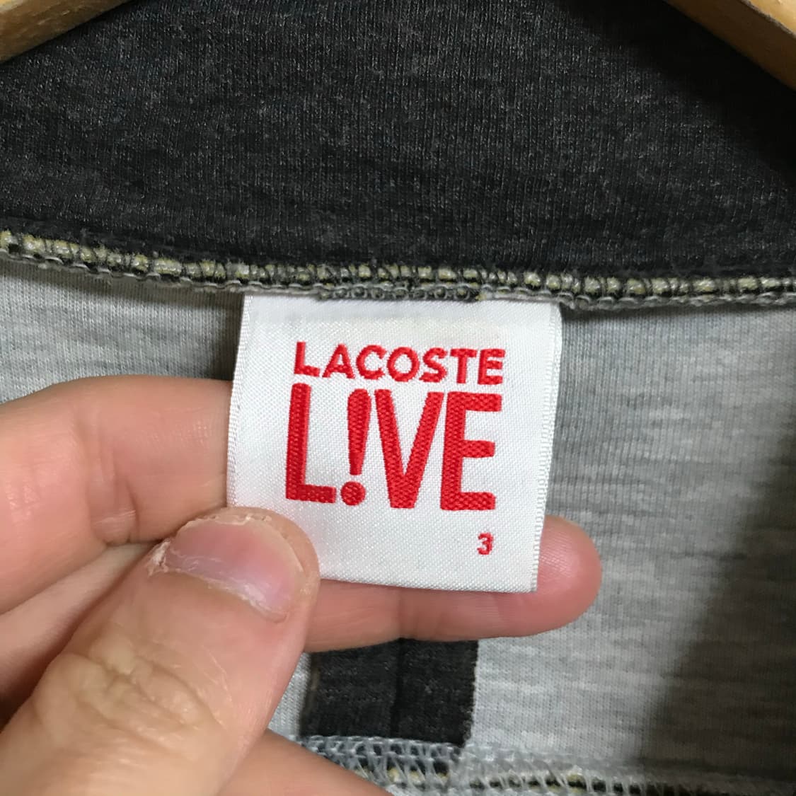 라코스테 면 코튼 코치집업 상품이미지3