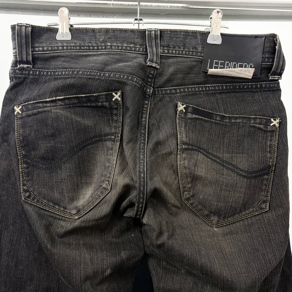 Lee 재팬 블랙라이더 흑청 데님 팬츠 상품이미지6