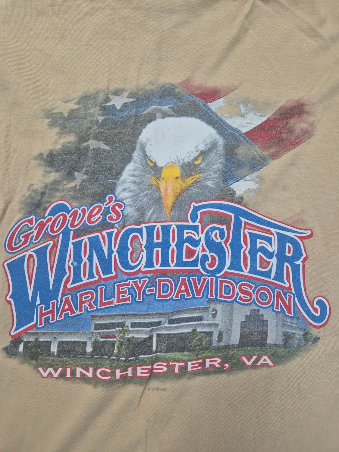 할리데이비슨 빈티지 롱슬리브 상품이미지3