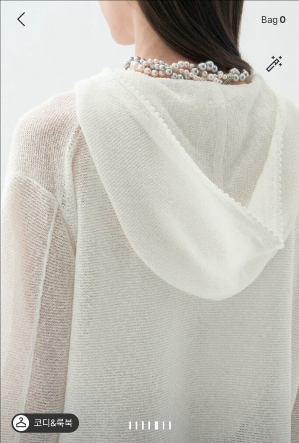 26 신상(새상품)랑방 후드 가디건 타임 마인 상품이미지3