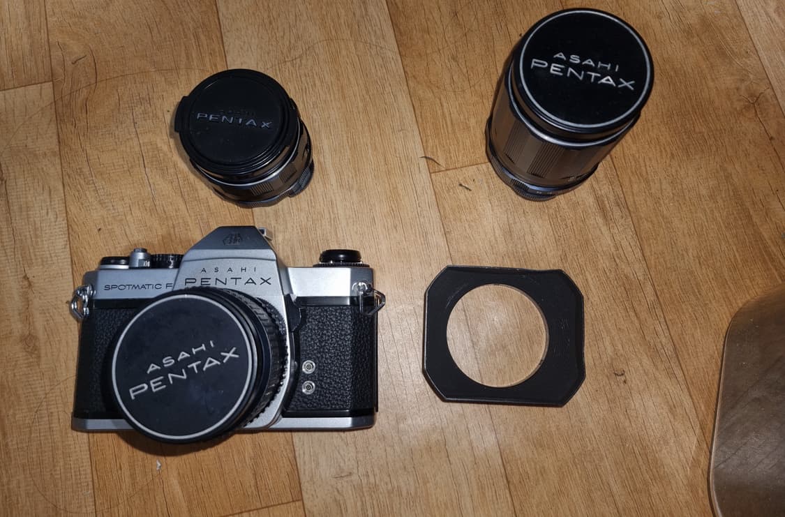 아사히펜탁스 spotmatic f 및 렌즈 3종 상품이미지1