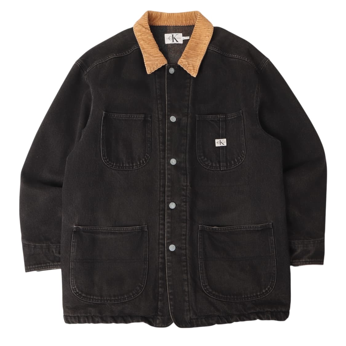 90s 켈빈클라인 블랭킷라이닝 헤비웨이트 초어코트 자켓  상품이미지1