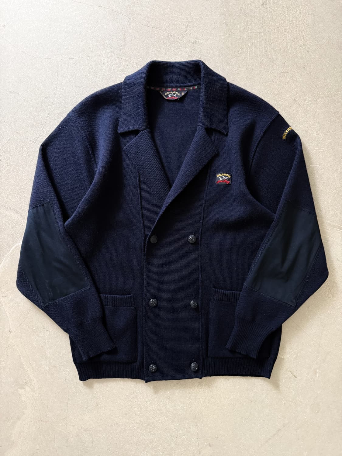 Paul Shark Double Clasp Wool Cardigan 상품이미지1