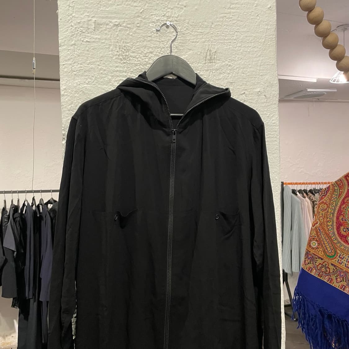 요지야마모토 레이온 후드집업 상품이미지2