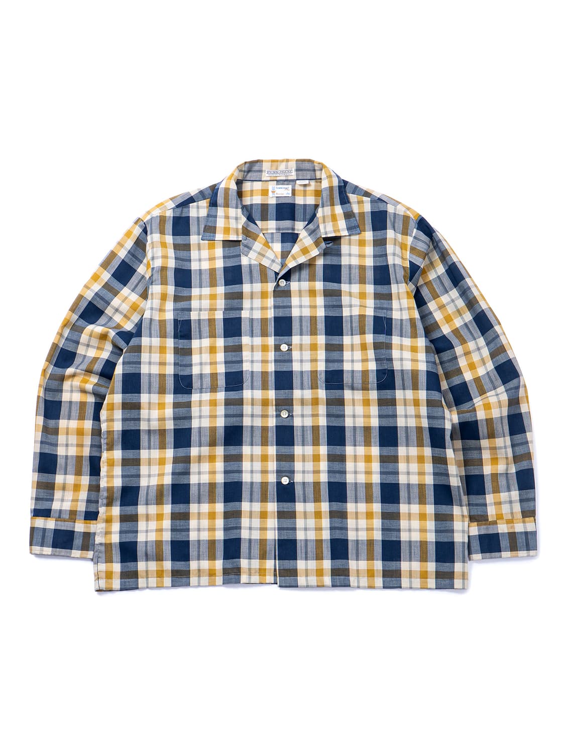 60s Towncraft Loop Collar Check Shirts 상품이미지1