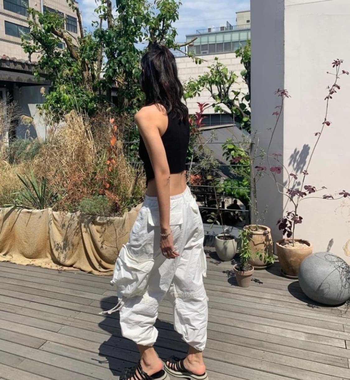 [SEO] DETACHABLE POCKET PANTS white 상품이미지1