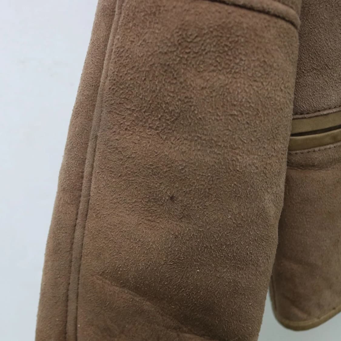 VINTAGE 스웨이드 가죽 무스탕 63276 상품이미지6