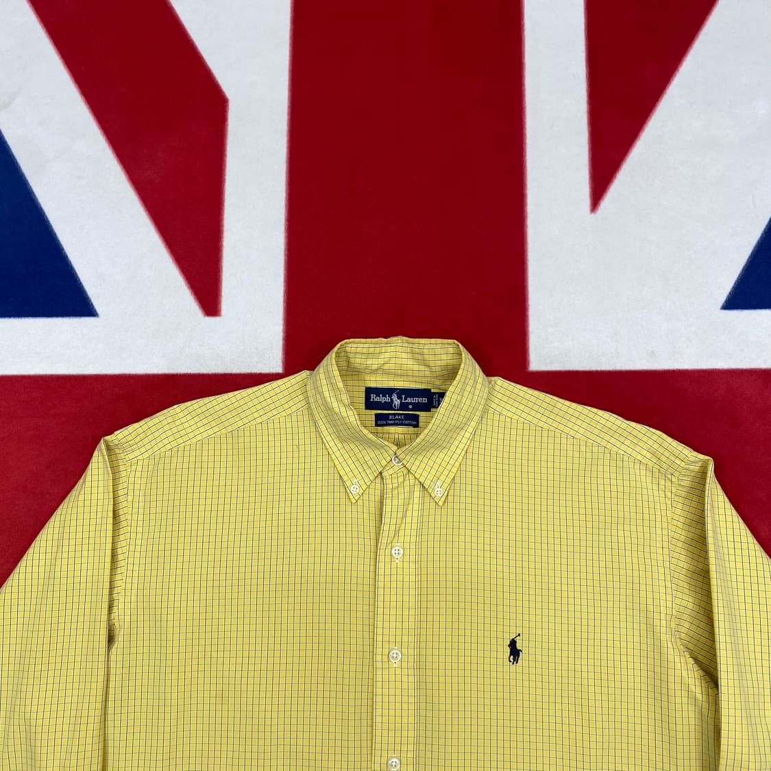 폴로 블레이크핏 체크셔츠 M 실측 XL  상품이미지3