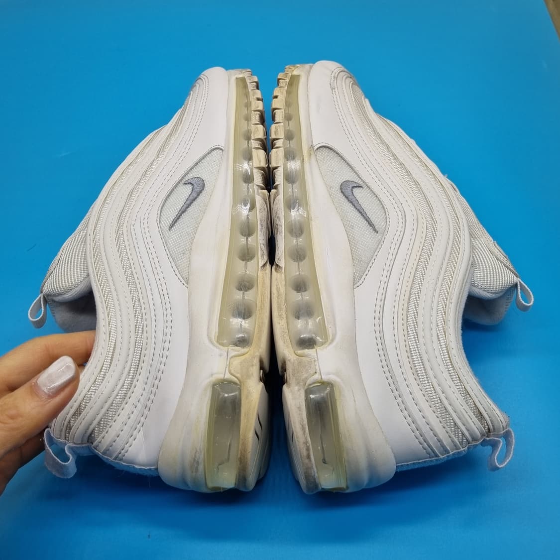 나이키 에어맥스 97 화이트 남성운동화260 상품이미지5