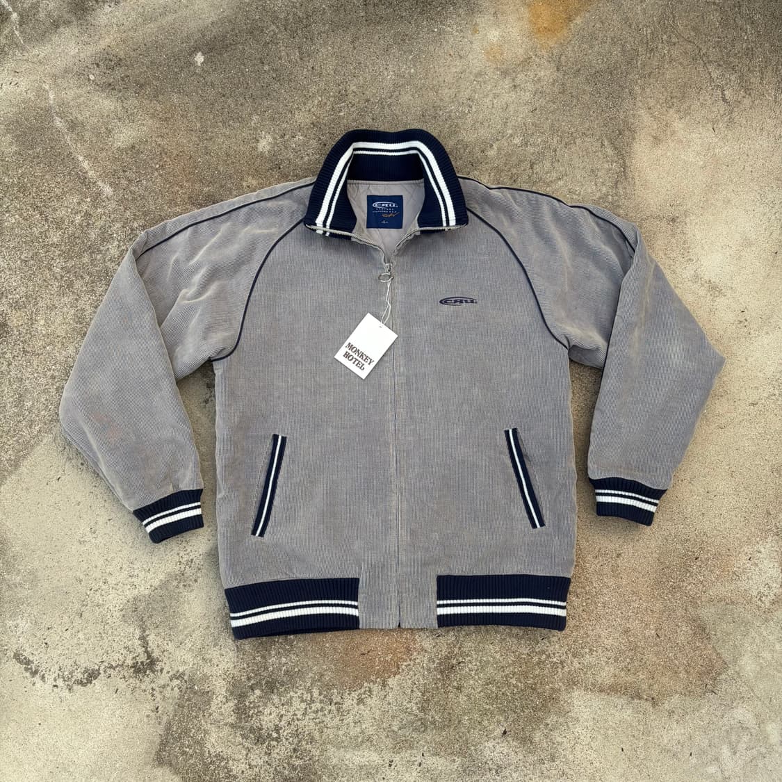 90s CRU 빈티지 코듀로이 봄버자켓 L 상품이미지1