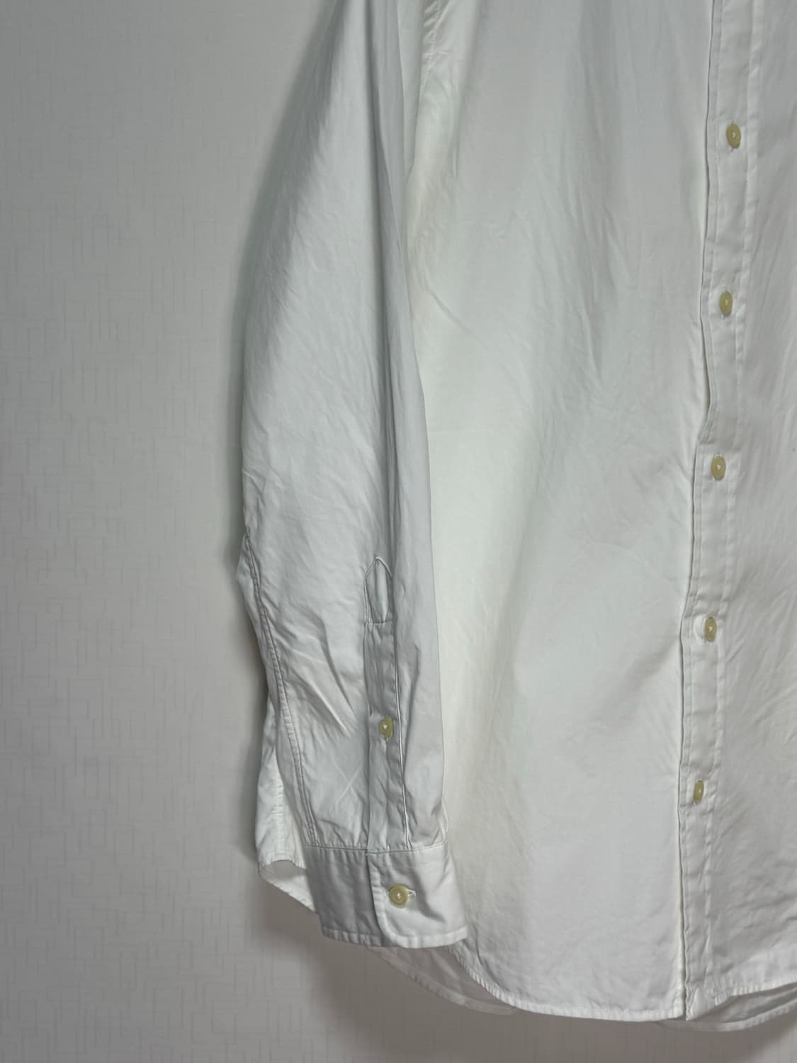 폴로 랄프 로렌 클래식 페더웨이트 트윌 화이트 셔츠 상품이미지7