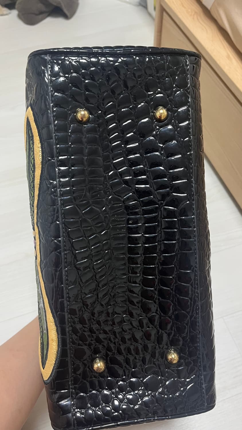 비비안웨스트우드 00s 페이던트 볼링백 상품이미지5