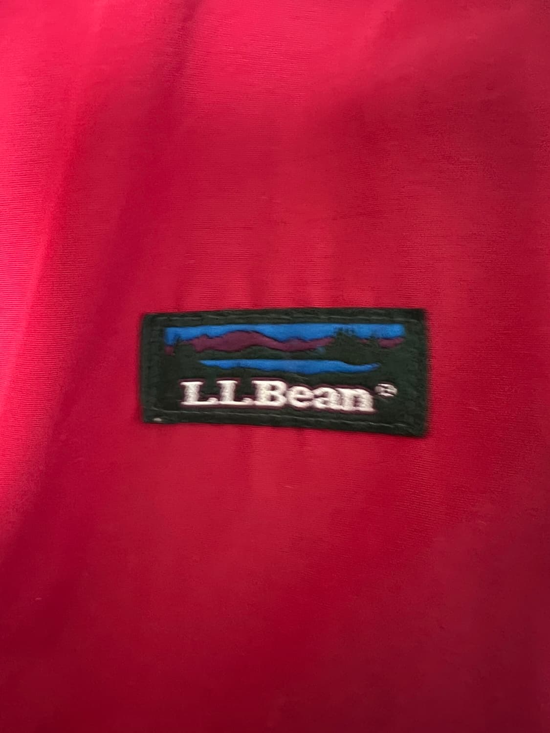 90s 엘엘빈 레드 웜업자켓 봄버자켓  쓰리시즌자켓 상품이미지4