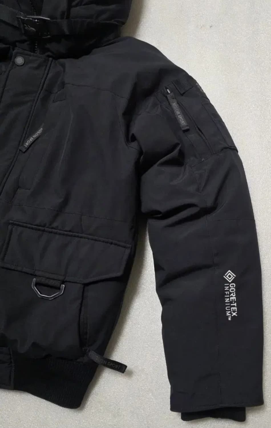 20fw 안타티카 숏 블랙 90 상품이미지5