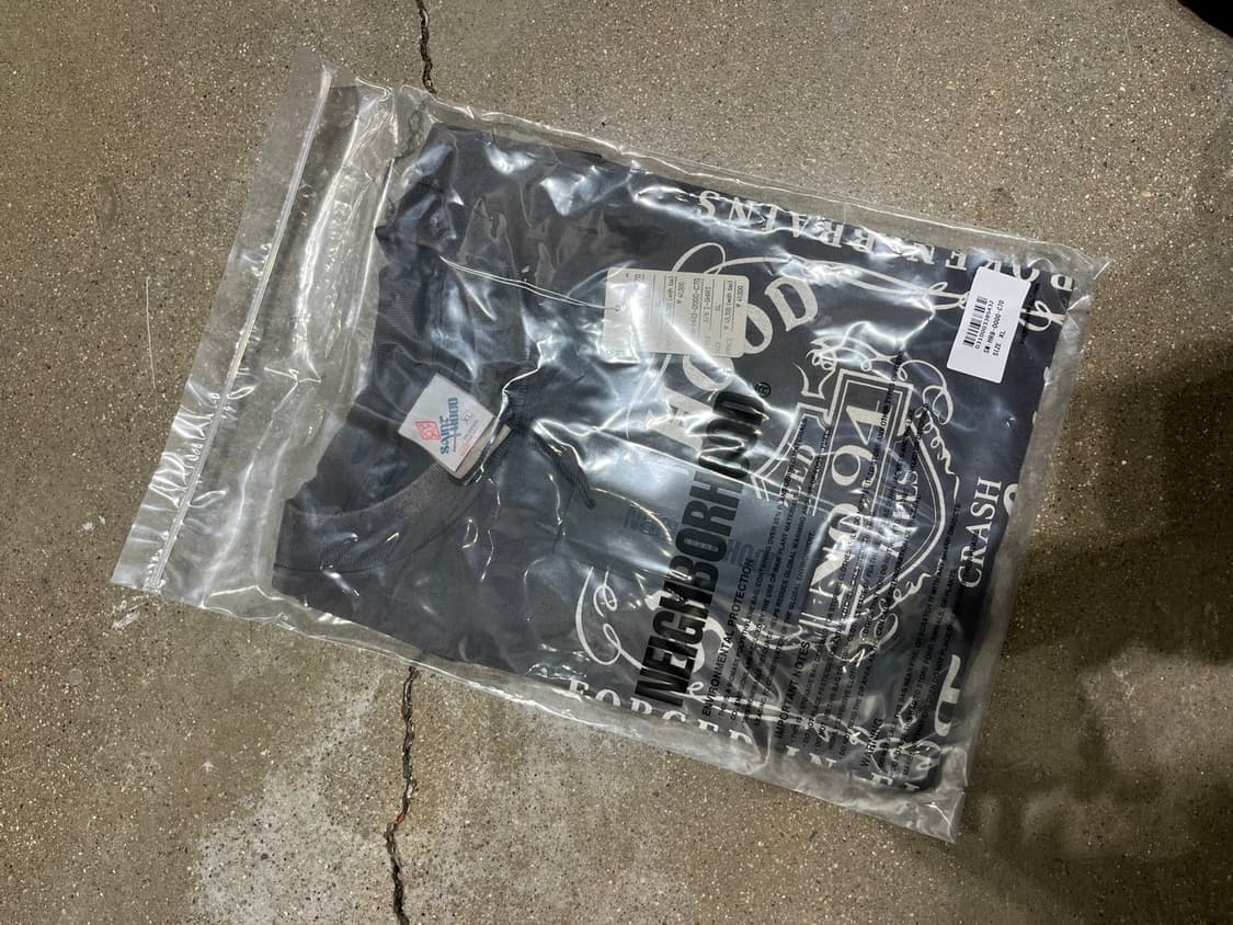 [새상품/XL] 세인트미카엘 x 네이버후드 STHD 피어리스 반팔 티셔츠 상품이미지5