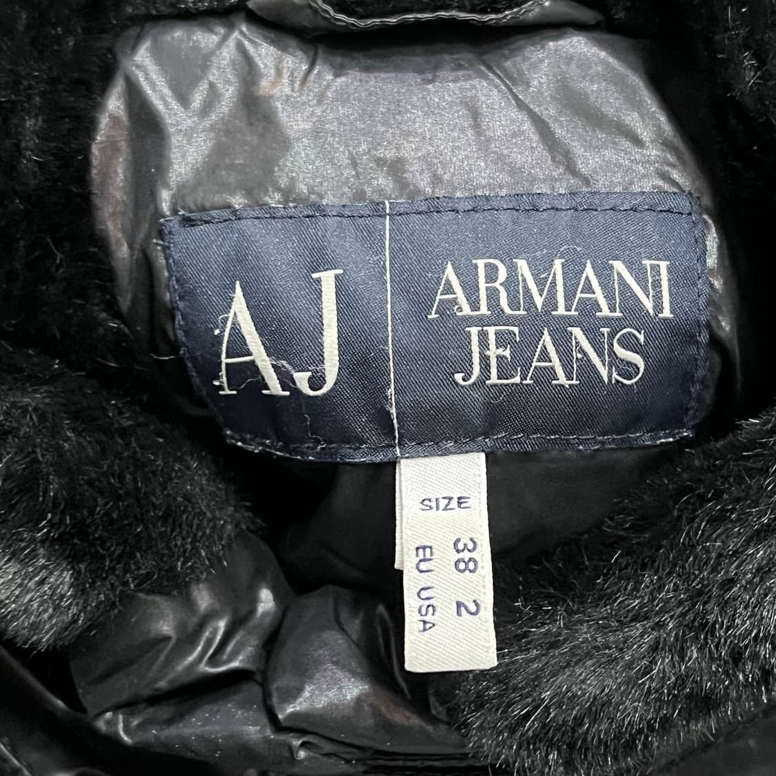  아르마니 진스 퍼 넥 퀼티드 자켓 y15082 상품이미지6