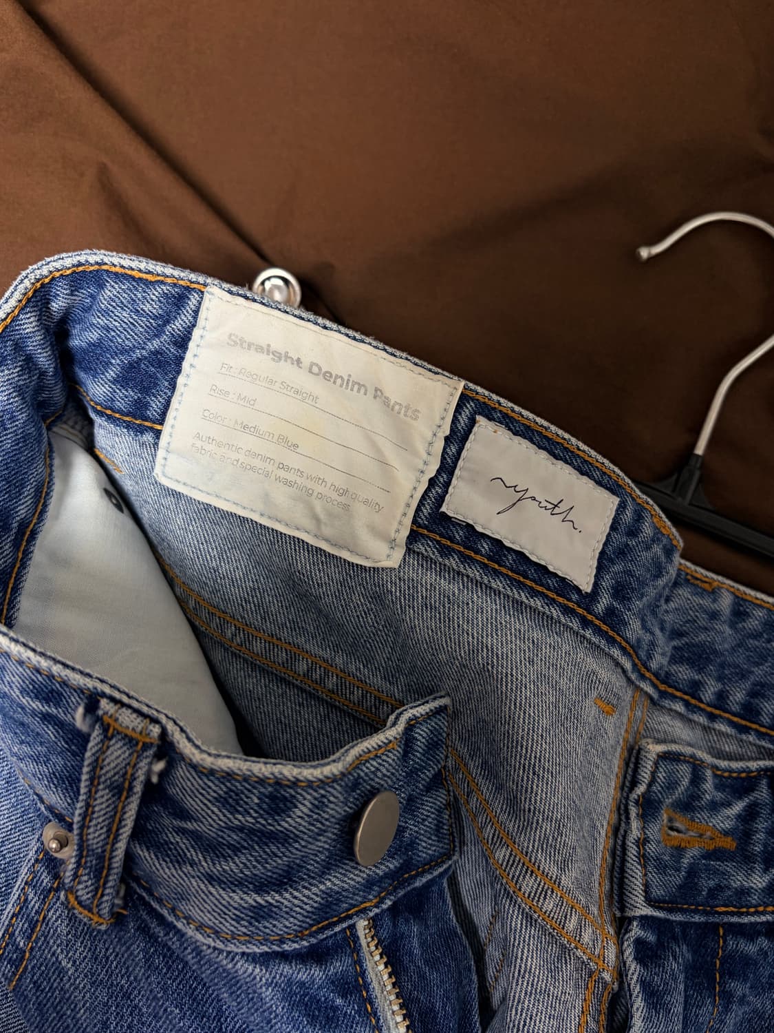 유스 스트레이트데님 s 상품이미지2