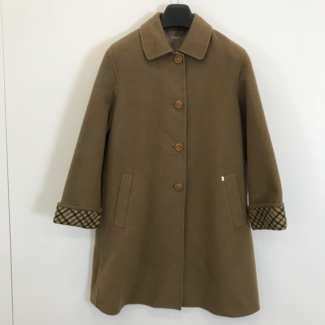 닥스 DAKS 캐시미어 핸드메이드 싱글코트 [여성66] 상품이미지1