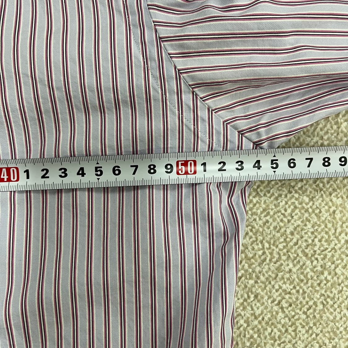 [M] 폴로랄프로렌 커스텀핏 스트라이프 셔츠 남방 0106M1 상품이미지7