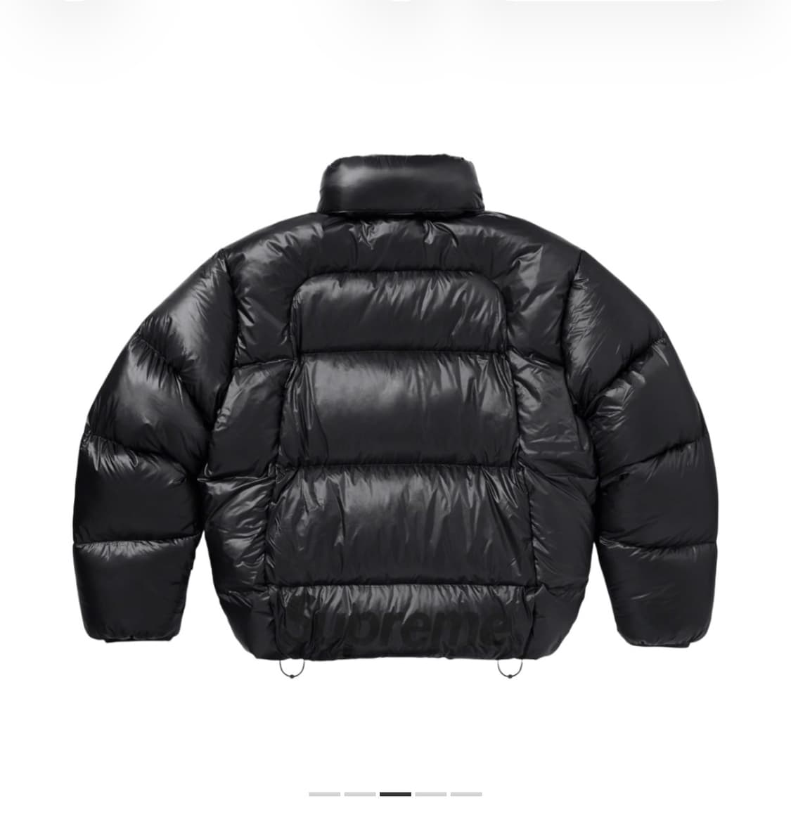 [M] 슈프림 페더웨이트 다운 푸퍼 자켓 블랙 23fw 상품이미지4